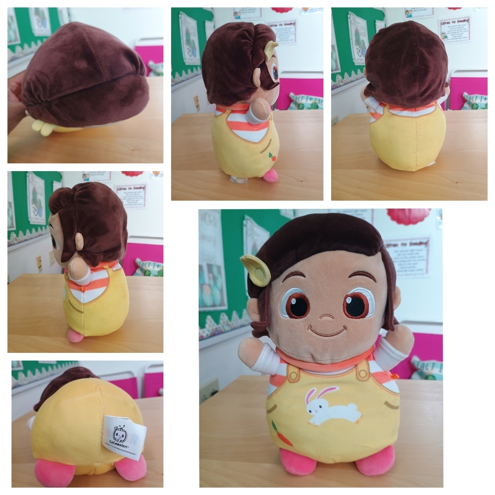Squishmallows Kellytoy Plush Hug Mees COCOMELON "NINA" 9.5in - Picture 9 of 11